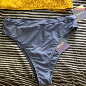 Purple bikini bottom